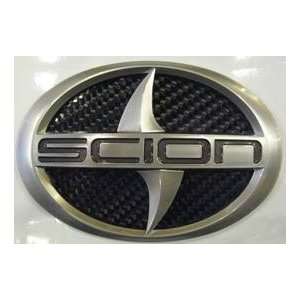 Scion Carbon Fiber Hood Emblem Automotive