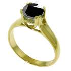 Galaxy Gold Products, inc 14K. Solid Gold Solitaire Ring with 1.0 Ct 