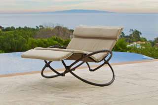 SALE ZERO GRAVITY DOUBLE ORBITAL Rocking Patio Lounge Chair 
