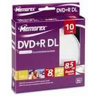 Imation Memorex   10 x DVD+R DL   8.5 GB ( 240min ) 8x   spindle 