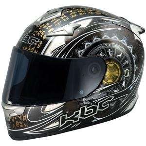  KBC VR 4R Hybrid Zodiac Helmet   X Small/Black/White/Black 