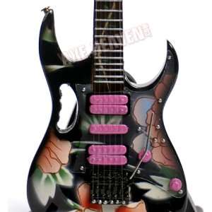  Steve Vai Flower JEM Miniature Model Guitar Everything 
