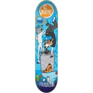 Foundation Dan Murphy Party Animals Skateboard Deck   7.875 x 31.75 