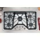 GE Cafe 36 Gas Cooktop   Stainless Steel