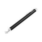 includes integrated black ballpoint ink pen for conventional writing 