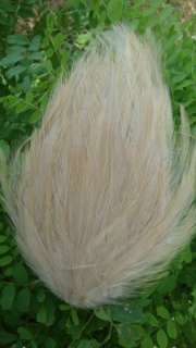 EGGSHELL COLOR ROOSTER HACKLE FEATHERS PAD LOW SHIP  