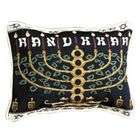 Simply Home Set of 2 Hanukkah Menorah Jewish Decorative Throw Pillows 