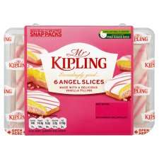 Mr Kipling Angel Slices 6 Pack   Groceries   Tesco Groceries