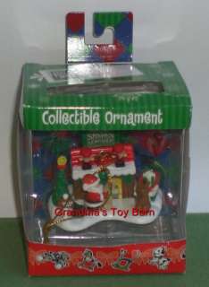 Fisher Price Little People SANTAS WORKSHOP Collectible Ornament 