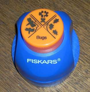 Fiskars 3 in 1 Corner Punch Scrapbooking BUGS NEW  