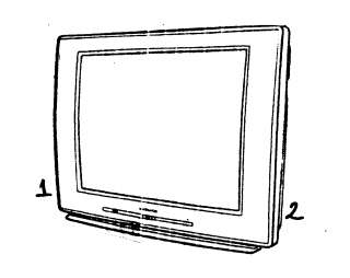 PHILIPS Color tv Cabinet Parts  Model 27PT5445  PartsDirect