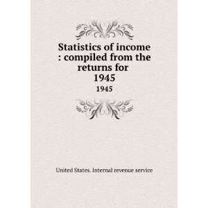  Statistics of income  compiled from the returns for 