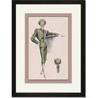 Framed/Matted Print Suit With Jacket by ClassicPix   17x23