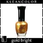 gold nail polish  