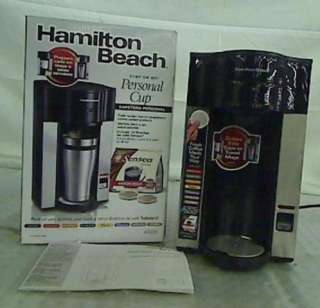 Hamilton Beach Personal Cup Stay or Go POD Brewer  