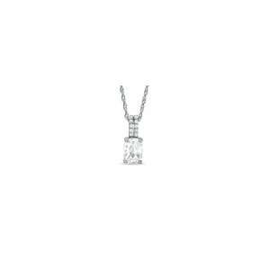    Cut White Topaz Pendant in Sterling Silver other stones Jewelry