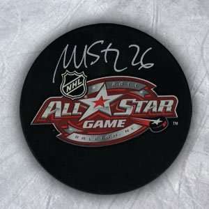  MARTIN ST LOUIS 2011 NHL All Star Game SIGNED Puck Sports 
