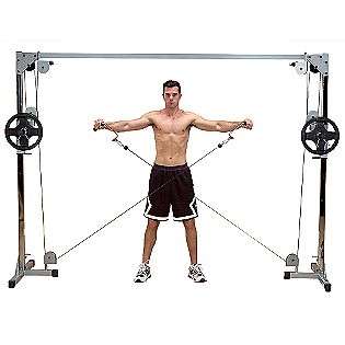 Body Solid Body Solid Powerline Cable Crossover with Pull Up Bar