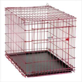 Kennel Aire Burgundy Wire Dog Kennel (2 Pieces)   Size Small at  