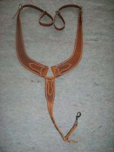 LEATHER PULLING COLLAR RANCH HORSE TACK COWBOY  