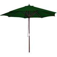 Wood Market Umbrella in Green 