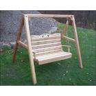 Fifthroom 5 Red Cedar Royal Sweetheart Highback Porch Swing with 