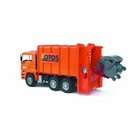 Bruder Toys MAN Garbage Truck rear loading orange