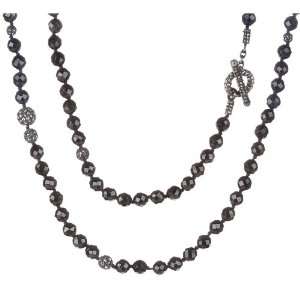 Yossi Harari Vera Black Spinel & Cognac Diamond Necklace
