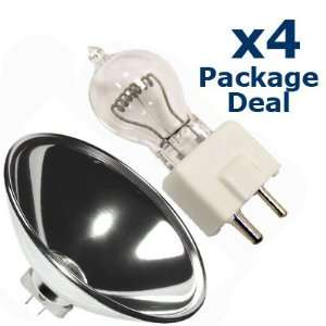  4x PAR 64 Reflector 600w DYS PAR64 CAN Light Bulb Musical 