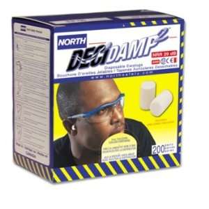North Safety DeciDamp2 Ear Plugs Uncorded NRR 29, 200/Box  Priced for 
