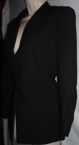 Calvin Klein Suit Blazer Black 4 NWT Womens Stretch  