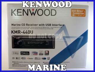Kenwood KMR440U Am/Fm Stereo w/ Front USB Port KMR 440U  
