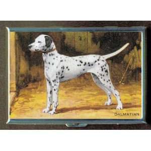 KL DALMATIAN DOG ANTIQUE IMAGE CUTE ID CREDIT CARD WALLET 