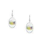 Artsmith Inc Earring Oval Charm Periodic Table of Elements