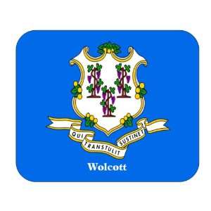  US State Flag   Wolcott, Connecticut (CT) Mouse Pad 