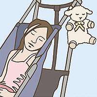napping on the road a velcro strap lets you attach sleep sheep to a 