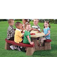 Step2 Naturally Playful Picnic Table With Umbrella   Step2   Toys R 