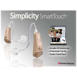   GHI Simplicity Smart Touch Digital Over the Ear Hearing Aid Right Ear