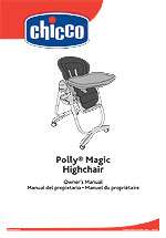 Chicco Polly Magic High Chair   Silver   Chicco   Babies R Us