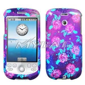  Splatter Rose Rainbow Phone Protector Cover for HTC 