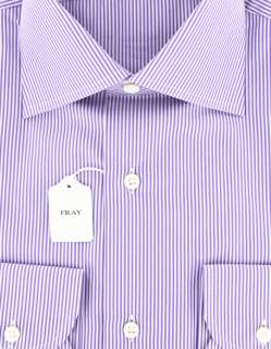 New $600 Fray Purple Shirt 15/38  