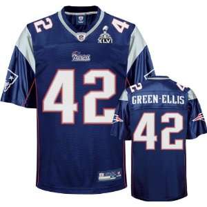  2012 Super Bowl Xlvi New England Patriots 42# Green ellis 