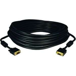   Rated Monitor Extension Cable w RGB coax HD15M/F   100ft Electronics