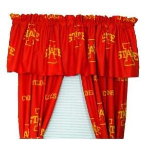 College Covers ISUCP63/ ISUCP84 Iowa State Printed Curtain Panels Size 