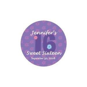 Personalized Scented Soy Candles   Sweet 16 Fleur 