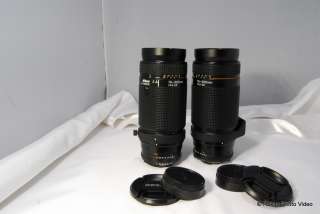Nikon 75 300mm f4.5 5.6 AF Nikkor Lens Used  