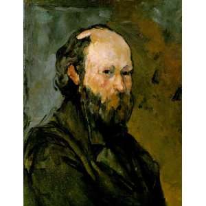   Glossy Stickers or Labels  Impressionist Art Cezanne   Self Portrait