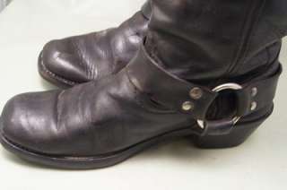 Durango Motorcycle Black Leather 7.5 m Mens Western Boots  