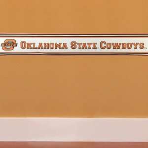  Oklahoma State Cowboys Team Wall Border