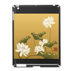    iPad 2 Case Black of Lotus Flower Chinese Flag 